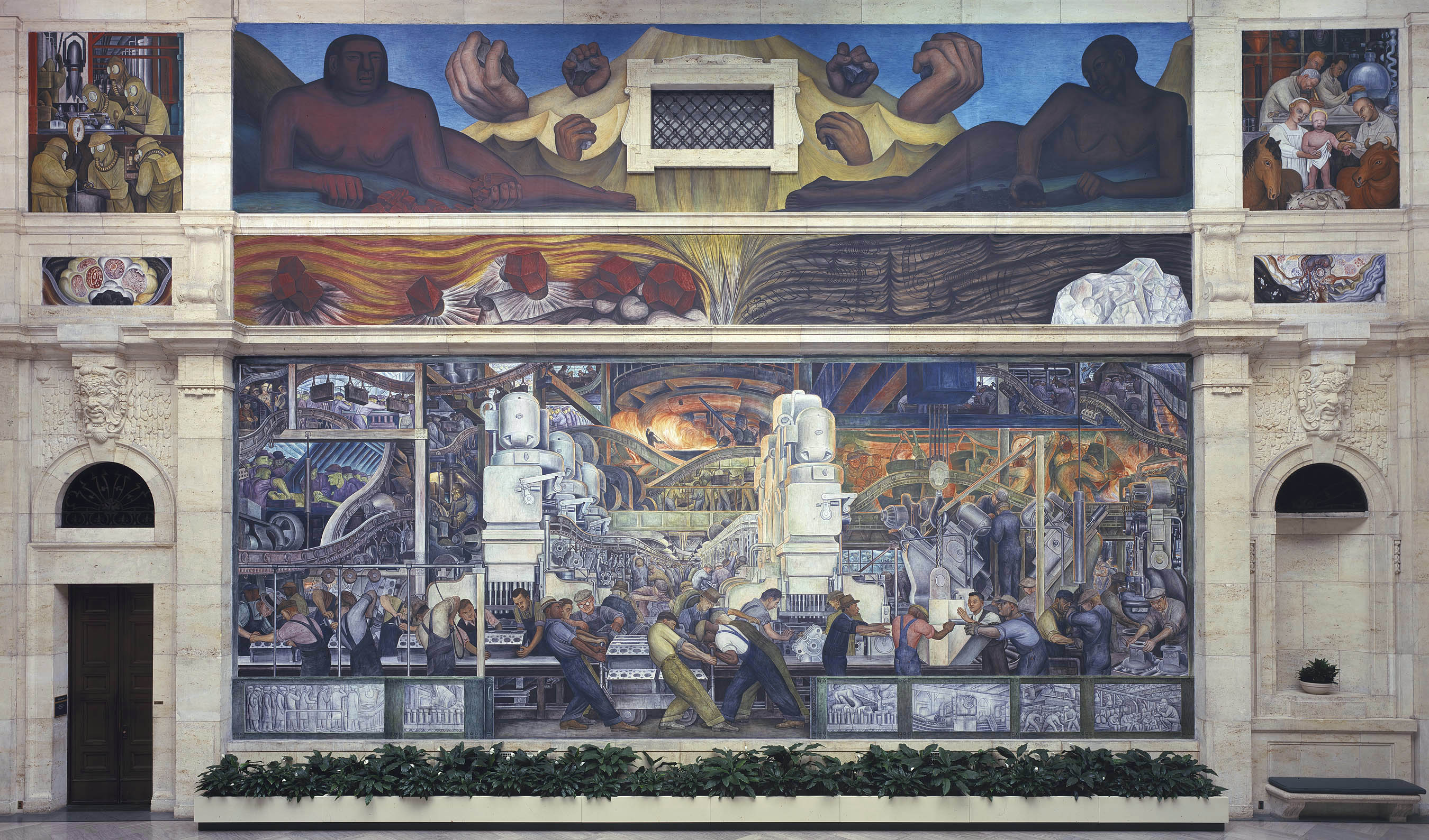 Detroit Industry Murals by Rivera